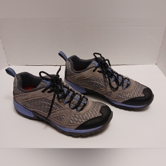 Merrell Women's Size 9 Performance Outdoor Shoes Wild Dove / Periwinkle Lace Up - Picture 2 of 11